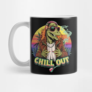 Raptor Grooves: Fashionable Hip-Hop Style Mug